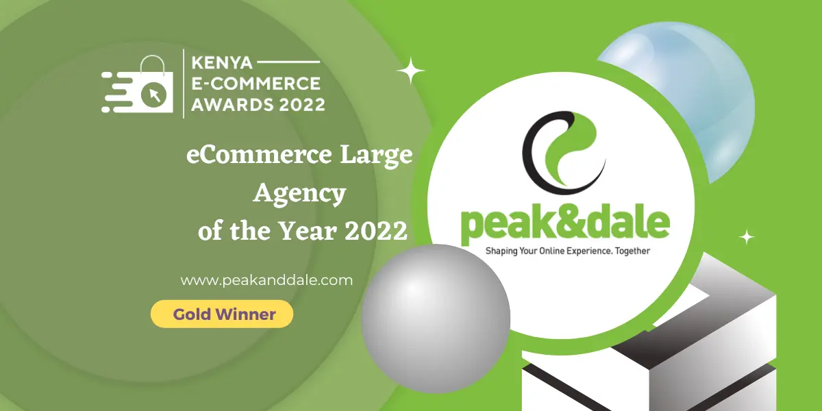 Peak and Dale Wins eCommerce Large Agency of the Year 2022